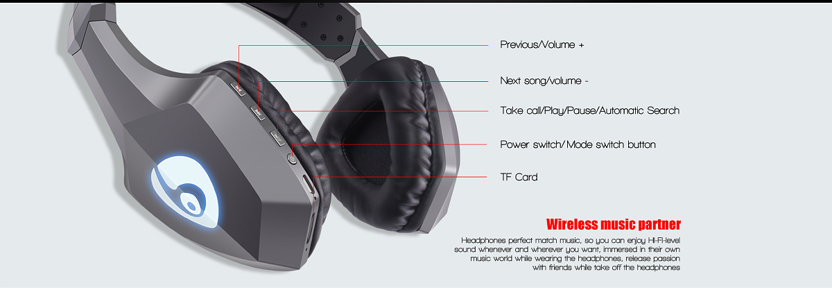 venijn Ga naar beneden Toevoeging S33-WIRELESS HEADSET-Ovleng