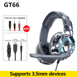 OVLENG GT66 — ThunderPulse RGB Gaming Headset