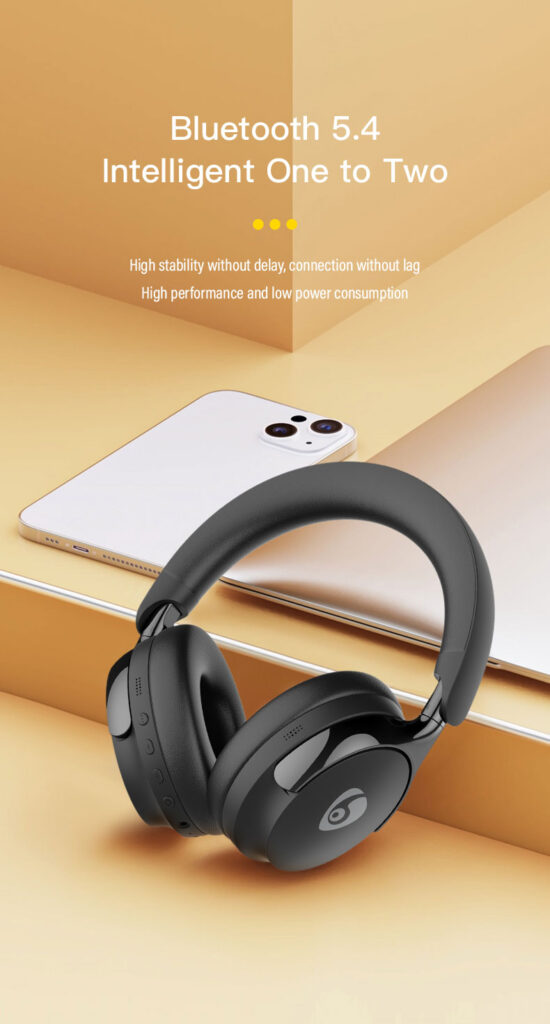 Foldable Bluetooth headphones