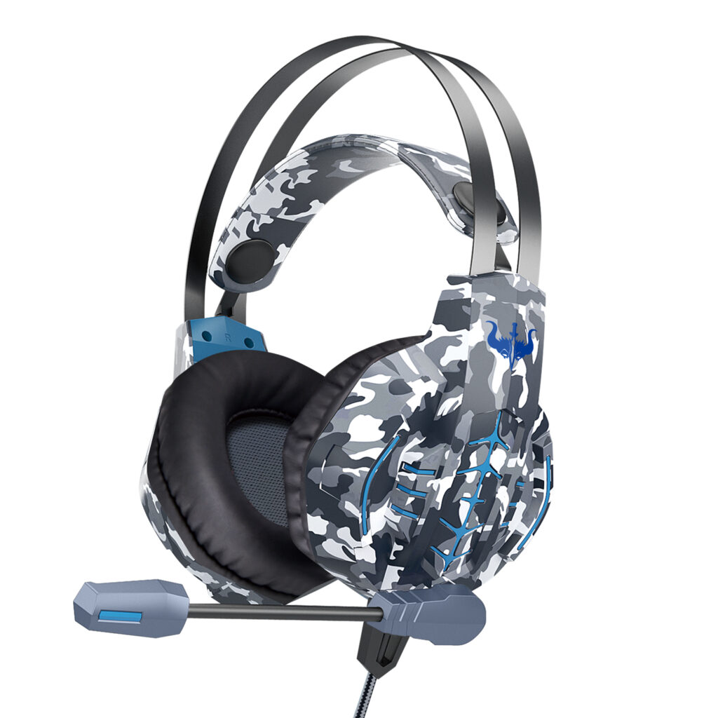 gaming headset with mic monitoring