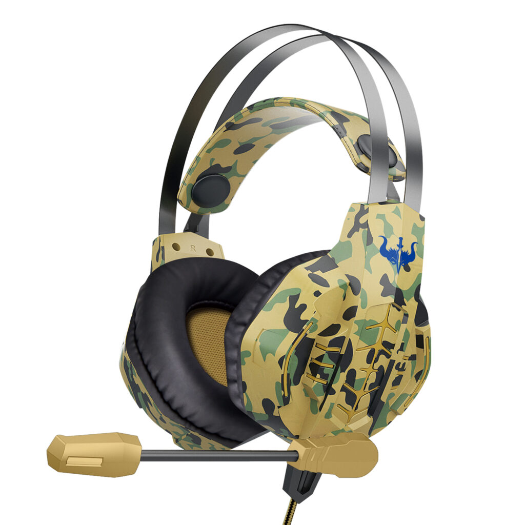 gaming headset with mic monitoring