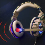 gaming headset with mic monitoring