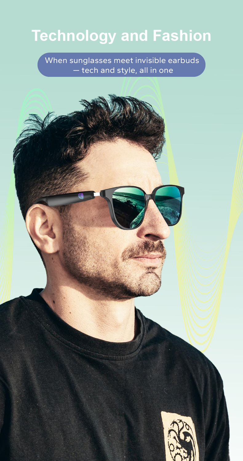 Smart Audio Bluetooth Glasses