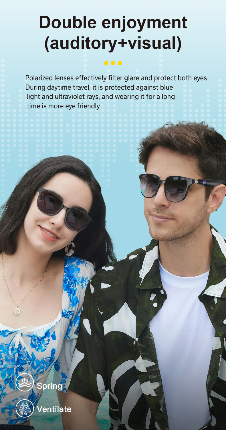 Smart Audio Bluetooth Glasses