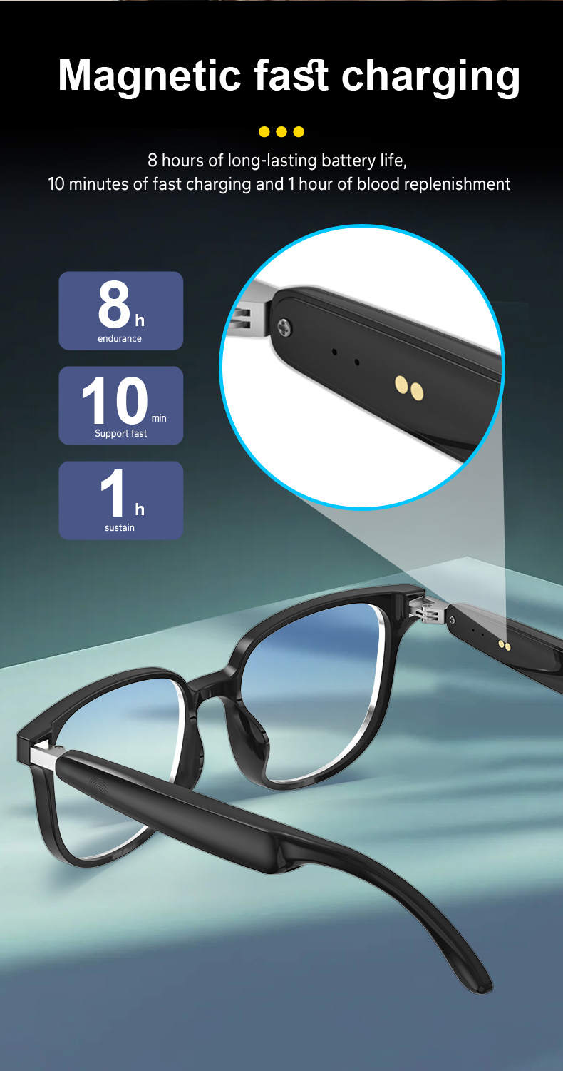 Smart Audio Bluetooth Glasses