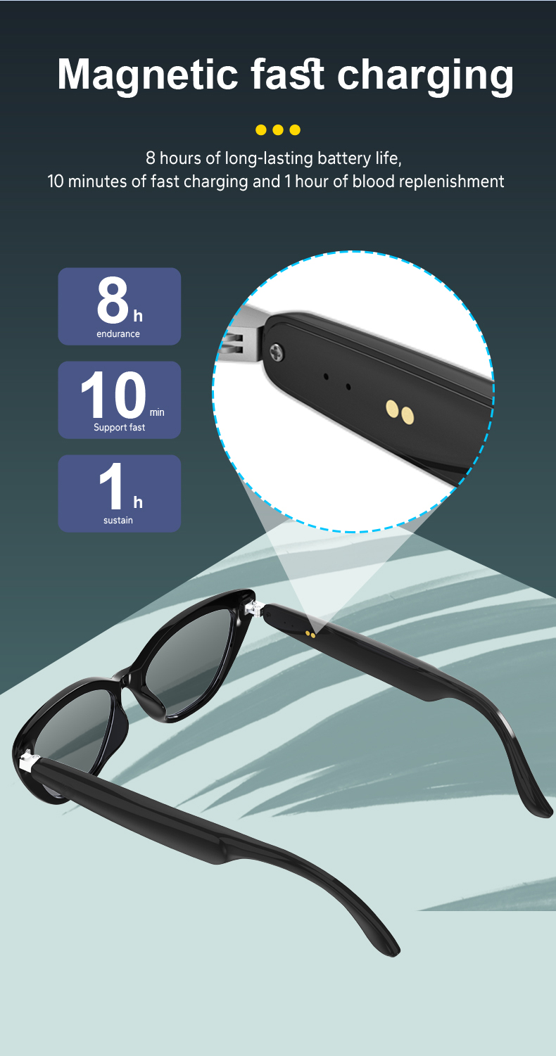 Sunglasses with Bluetooth Earphones