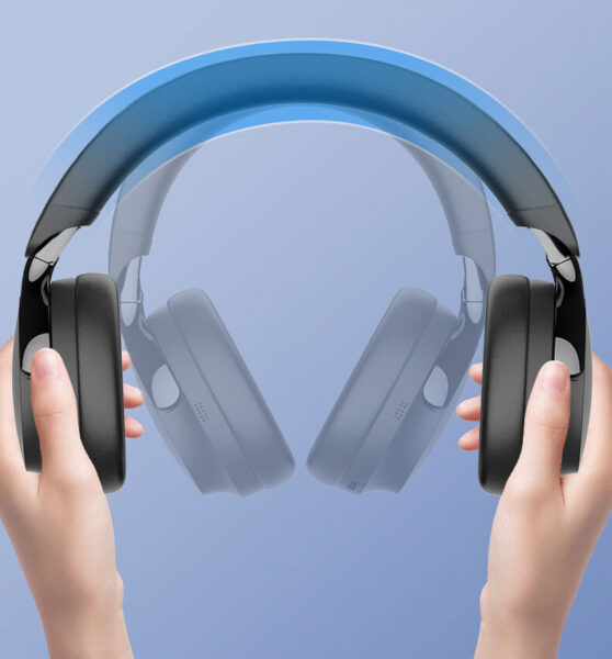 Compact fold headphones