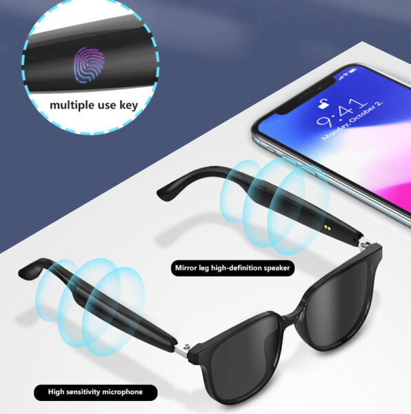 bluetooth audio smart glasses