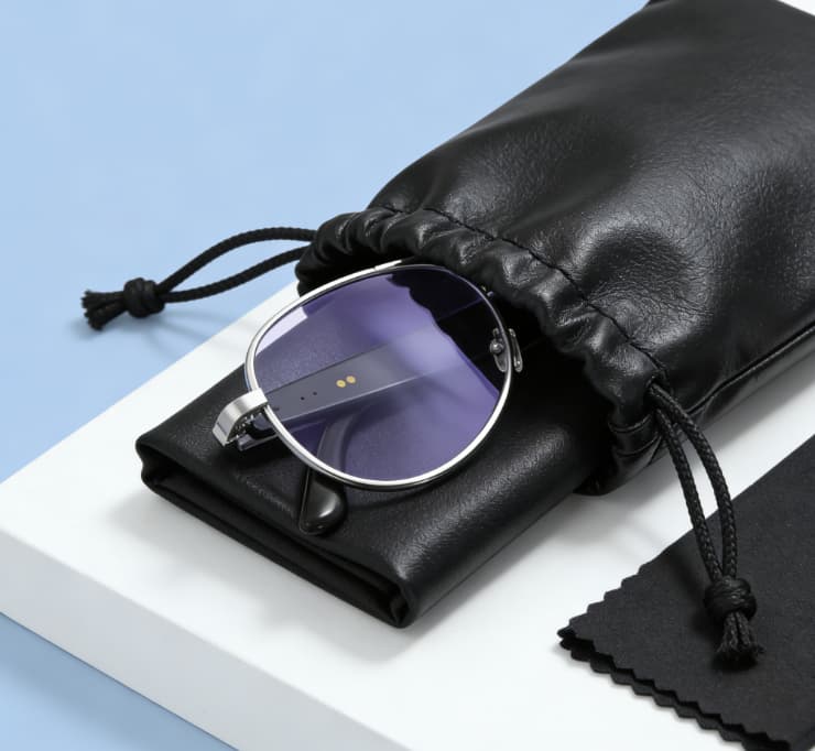 Custom audio glasses