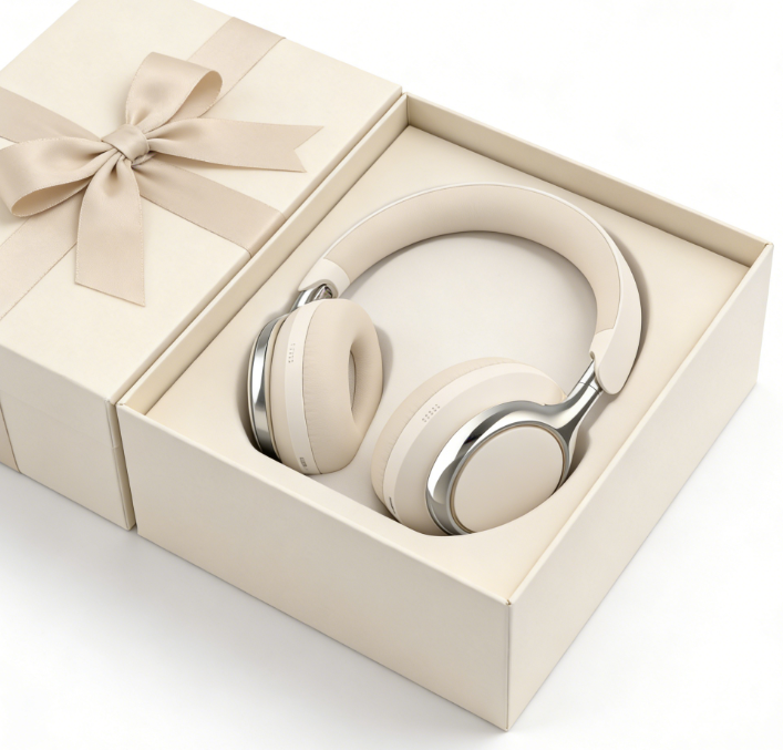 Headphones for custom logos