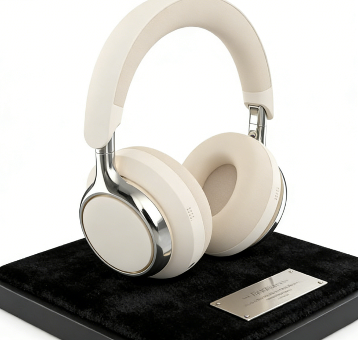 Headphones for custom logos