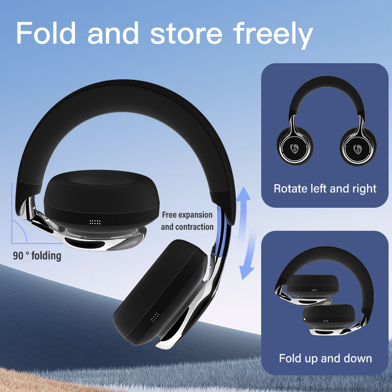 over-ear noise cancelling headphones